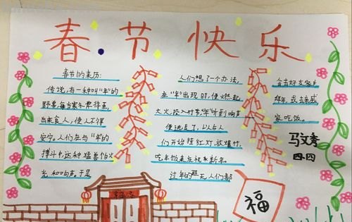 么把的手抄报 简单又好看的春节手抄报怎么做？