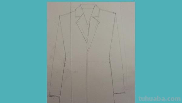 长风衣速写 速写衣服怎么塑造？