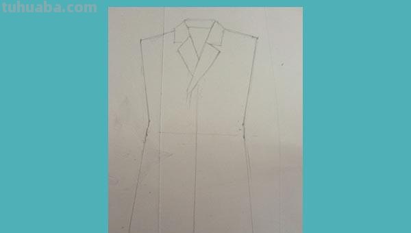 长风衣速写 速写衣服怎么塑造？