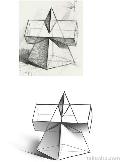 素描速写形体 素描中的基本形体指的是什么?