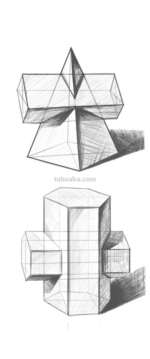 素描速写形体 素描中的基本形体指的是什么?