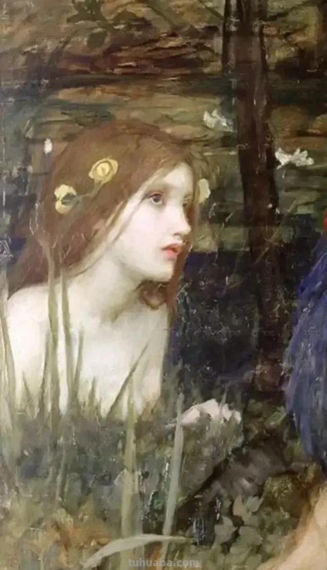 美丽动人的宁芙仙女｜欧洲古典油画人物作品欣赏