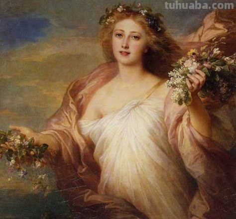美丽动人的宁芙仙女|欧洲古典油画人物作品欣赏