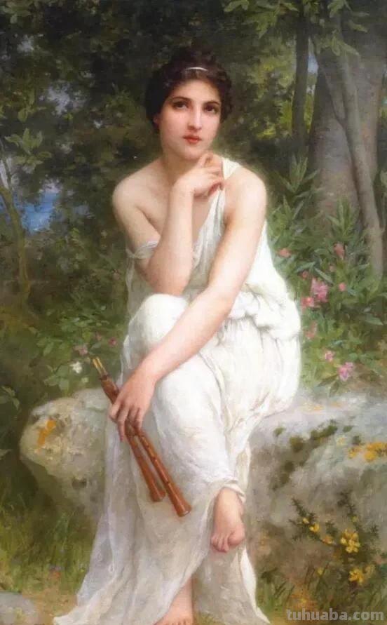 美丽动人的宁芙仙女｜欧洲古典油画人物作品欣赏