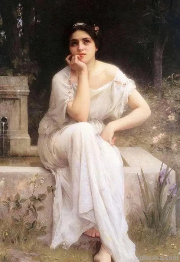 美丽动人的宁芙仙女｜欧洲古典油画人物作品欣赏