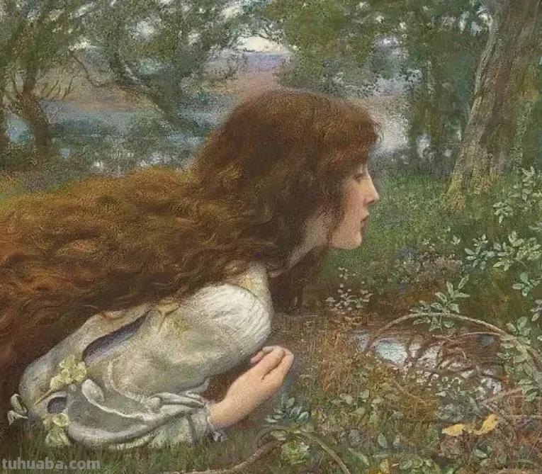 美丽动人的宁芙仙女｜欧洲古典油画人物作品欣赏
