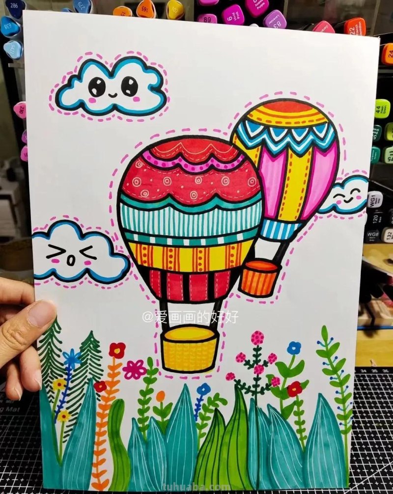 精选几十张超美创意绘画，细节感拉满！学习收藏系列！