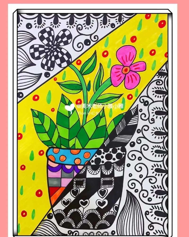 精选几十张超美创意绘画，细节感拉满！学习收藏系列！