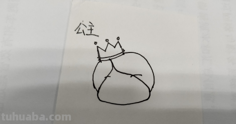 简笔小公主怎样画