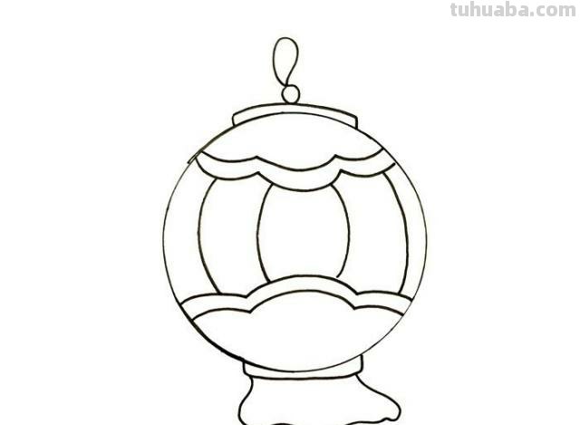 中国灯笼怎么画彩铅的 红灯笼彩铅画？
