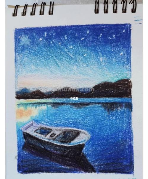 夜晚背景怎么画彩铅色 彩铅怎么画夜景?