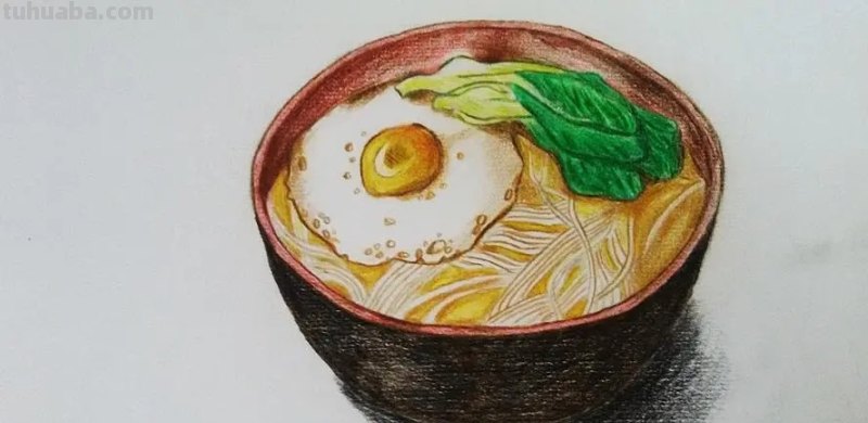 美食怎么画简单又好看