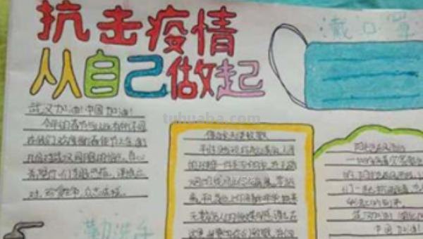 宣传防疫思维导图怎么画 防疫宣传图片简单又漂亮？