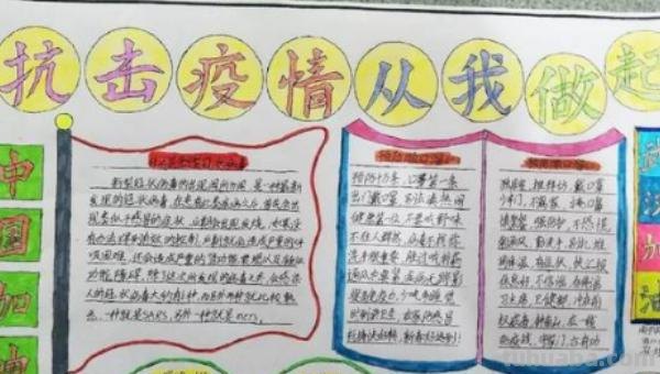 宣传防疫思维导图怎么画 防疫宣传图片简单又漂亮？