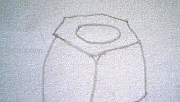 一口井要怎么画简笔画 简笔画水井口的画法？