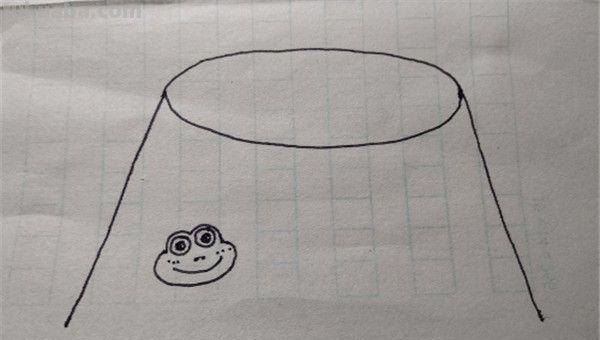 一口井要怎么画简笔画 简笔画水井口的画法？
