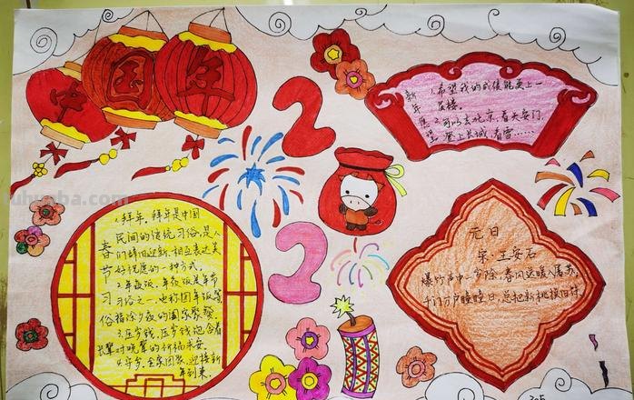 为什么新年手抄报 春节手抄报内容怎么写?