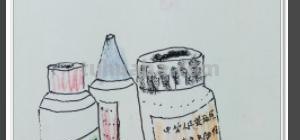 简笔画矿泉水瓶怎么画 怎样画简笔画“小瓶子”？