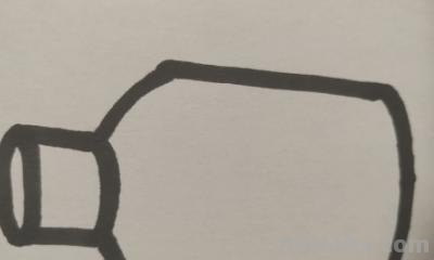 简笔画矿泉水瓶怎么画 怎样画简笔画“小瓶子”？