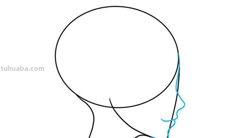 人的五官简笔画怎么画 画美女侧脸,五官简笔画,人脸漫画?