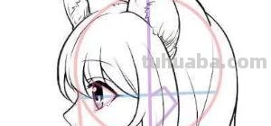 人的五官简笔画怎么画 画美女侧脸，五官简笔画，人脸漫画？