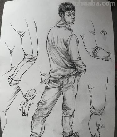 穿插关系速写 速写里的线条的穿插关系是什么来的?怎样体现啊?
