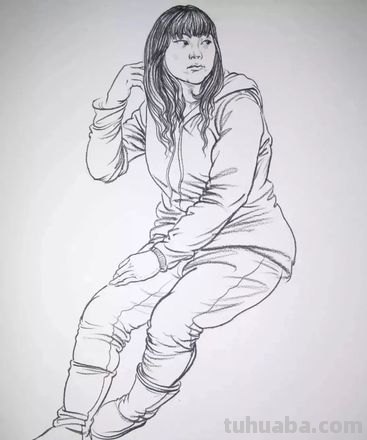 穿插关系速写 速写里的线条的穿插关系是什么来的?怎样体现啊?