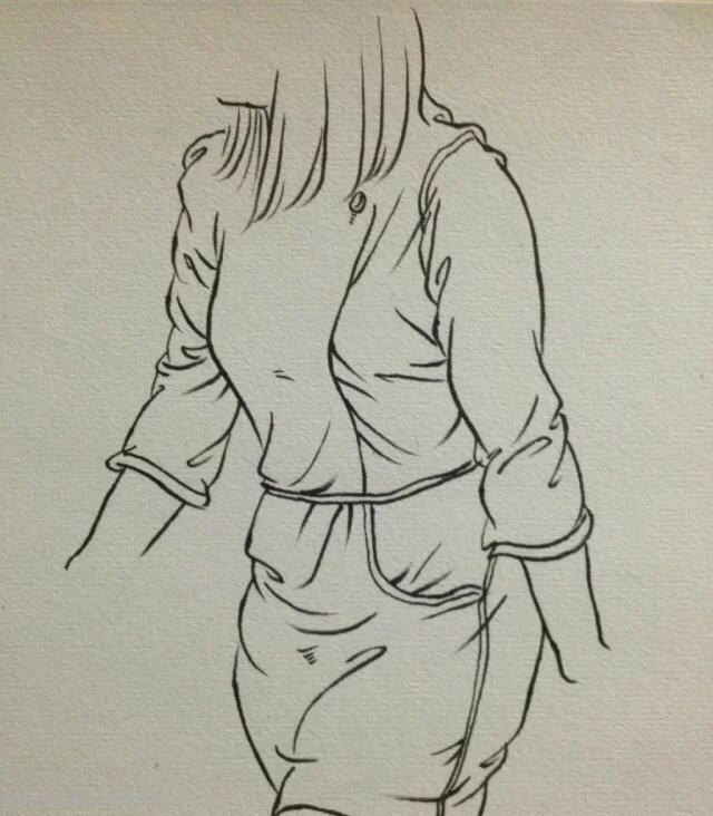穿插关系速写 速写里的线条的穿插关系是什么来的？怎样体现啊？