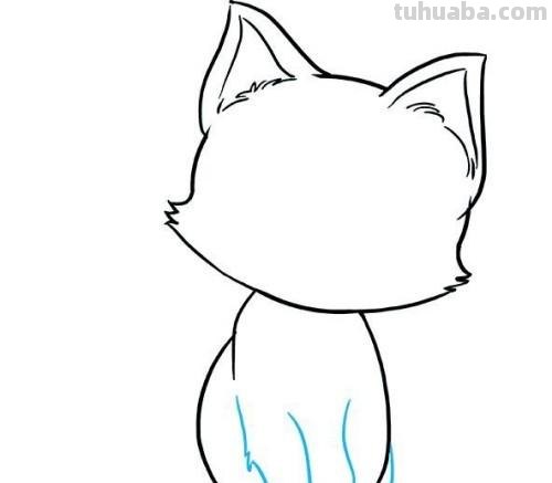 猫装饰速写 素描中猫的毛发应该怎样画？