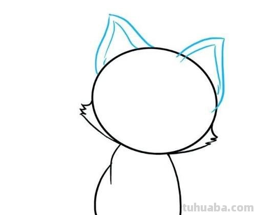猫装饰速写 素描中猫的毛发应该怎样画？