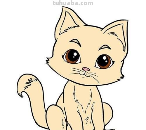 猫装饰速写 素描中猫的毛发应该怎样画？