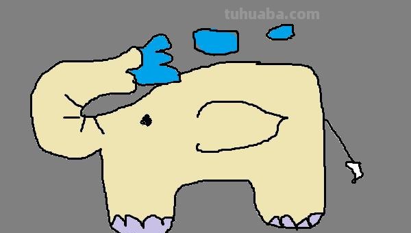 一头大象怎么画简笔画 如何画大象的简笔画步骤？
