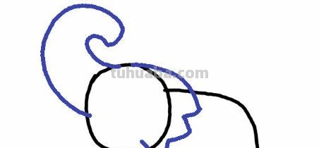 一头大象怎么画简笔画 如何画大象的简笔画步骤？
