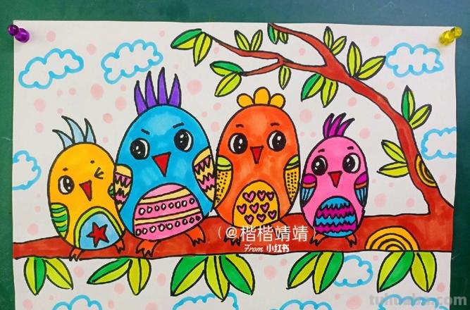 儿童画画大全 儿童画画大全简单漂亮