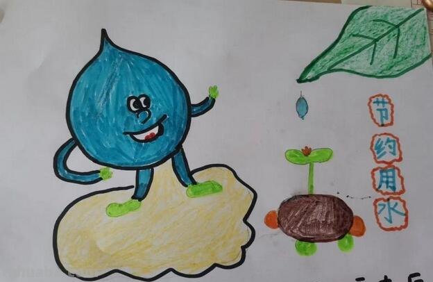 用过的水还可以干什么简笔画 水有什么用途儿童画?