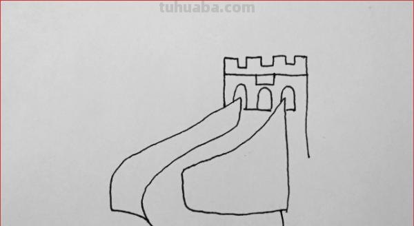 万里长城怎么画简笔画 长城怎么画简笔画？
