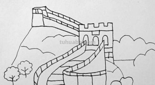 万里长城怎么画简笔画 长城怎么画简笔画？