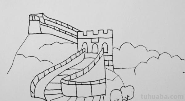万里长城怎么画简笔画 长城怎么画简笔画？