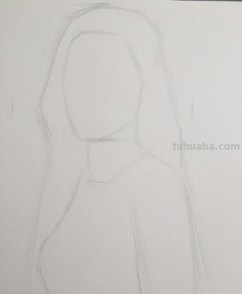人物素描 人物素描画像