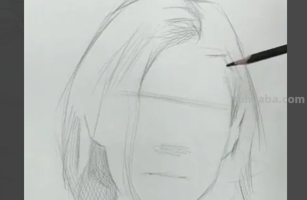 怎么素描人物