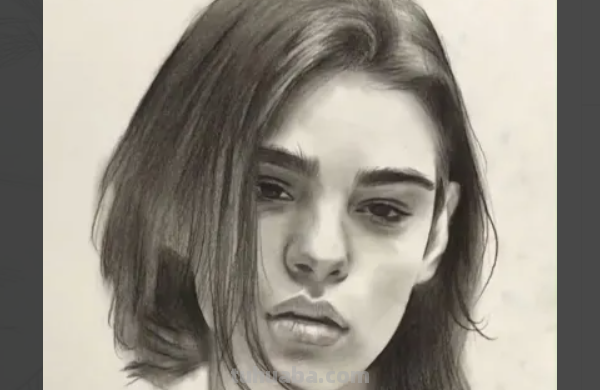 怎么素描人物