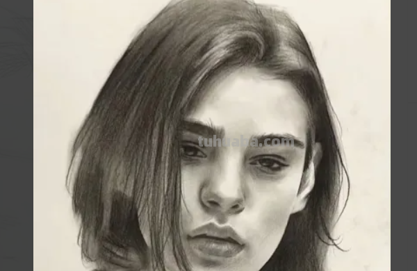 怎么素描人物