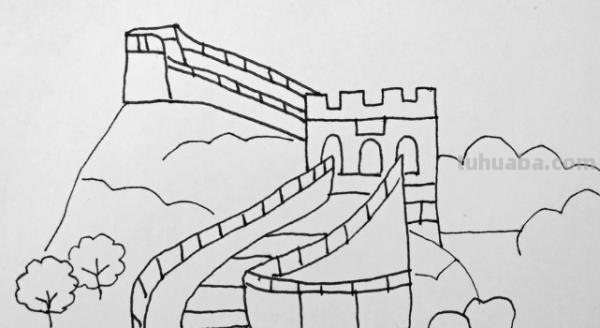 怎么画万里长城简笔画 长城怎么画简笔画？