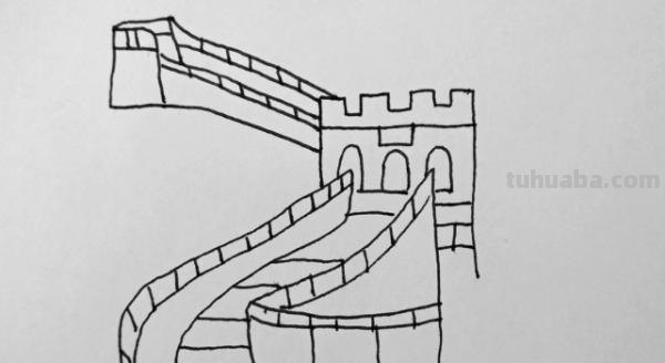 怎么画万里长城简笔画 长城怎么画简笔画？