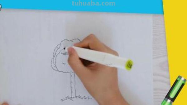 怎么画小树手抄报 小树简笔画怎么画？
