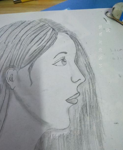 人物素描怎么画
