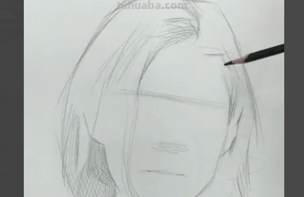 怎么素描人物