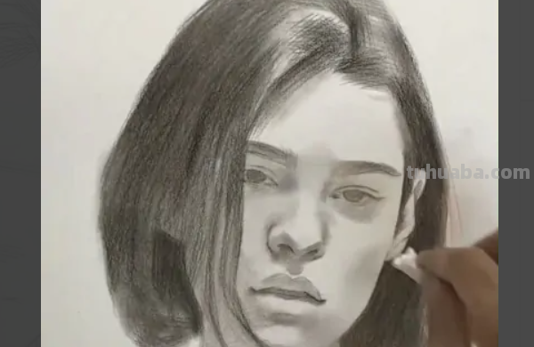 怎么素描人物