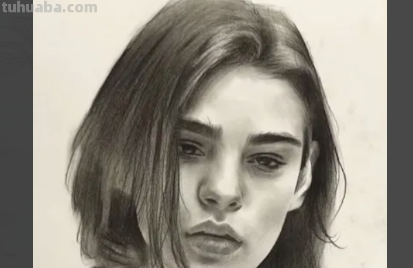 怎么素描人物