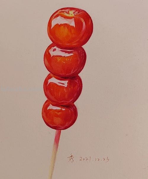 彩铅怎么画糖葫芦图片 冰糖葫芦儿童画总结?